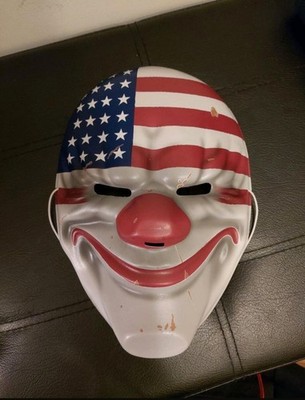 Dallas Maske Payday3 Exklusiv Selten Fasching Exklusiv von der GamesCom 