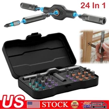 Home Repairs 24 In 1 Multi Bit Magnetic Screwdriver Set Multifunctional Toolbox 
