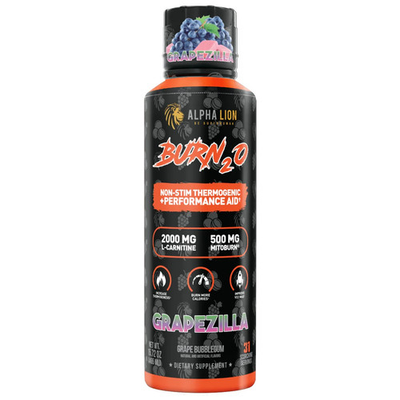 #ad #ad Alpha Lion Burn2O Stim Free Liquid Thermogenic Grapezilla $39.99