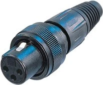 Neutrik NC3FX-SPEC 3-pin XLRF Connector with Lock