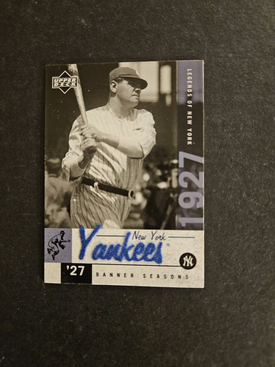 2001 Upper Deck Legends of New York - Babe Ruth #136 for sale | eBay
