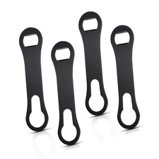 Remerry 4 Pcs Bottle Opener and Pour Spout Remover Flat Bar Key Stainless Ste...