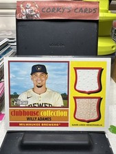 2025 Topps Heritage WILLY ADAMES #CCSDR-WA Clubhouse Collection Dual Relic