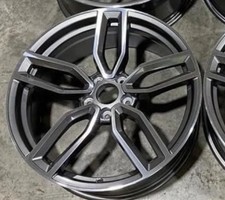 4x 18" Audi 2020 S3 Style Alloy Wheels Grey/Polished VW Golf Mk5 Mk6 Mk7 Mk8