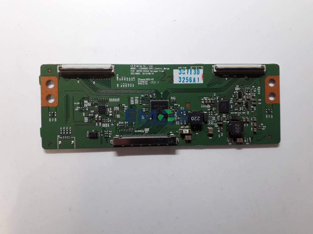 LJ94-3256A1 TCON BOARD FOR TOSHIBA 50L4353D