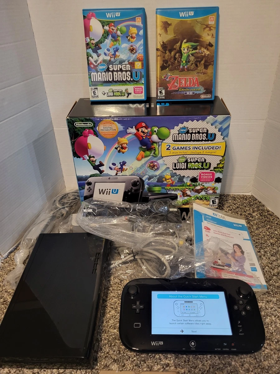 Nintendo Wii U - Deluxe NTSC-U/C Video Game Consoles for sale | eBay