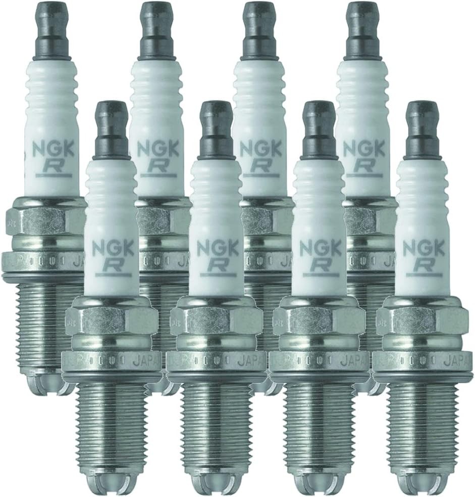 NGK 3199 BKR6EQUP Laser Platinum Spark Plug 8 Pack 