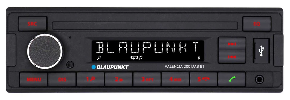 Blaupunkt DAB MP3 Bluetooth USB Autoradio für Audi A4 B5 bis 99 A6 C4 bis 97 A8 - Bild 2 von 4