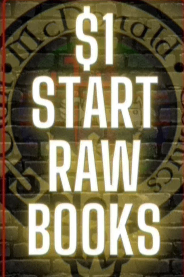 $1 START RAW BOOKS