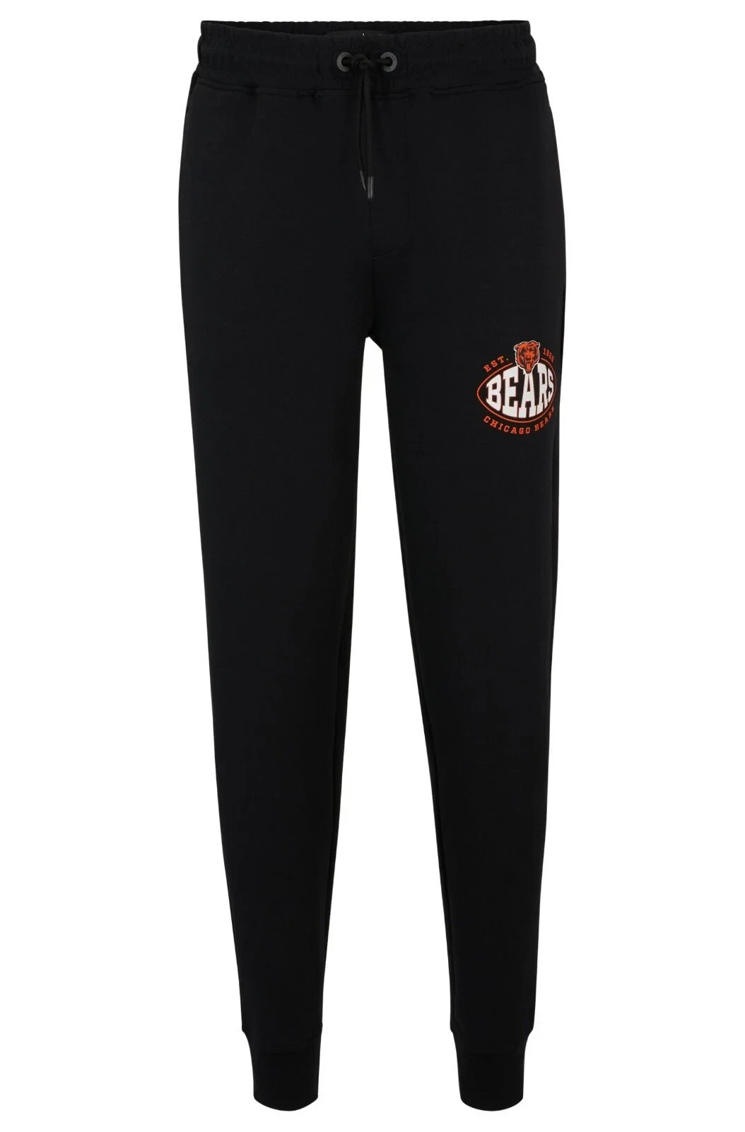 BOSS X NFL Chicago Bears Sweatpants in Black Active Tracksuit Joggers - Size M