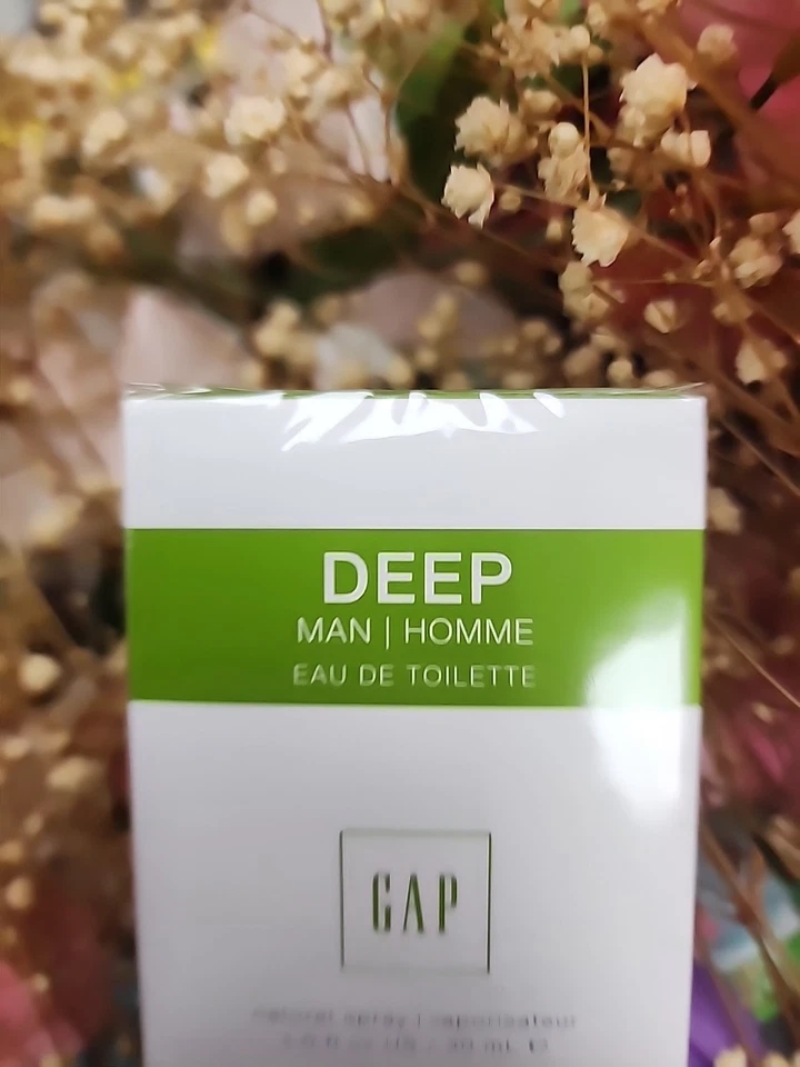 Gap Deep Man Homme Eau De Toilette Spray Natural 1 Fl OZ Nuevo y Sellado Foto 3 de 3