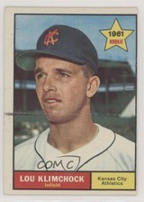 1961 Topps Lou Klimchock #462 1b8