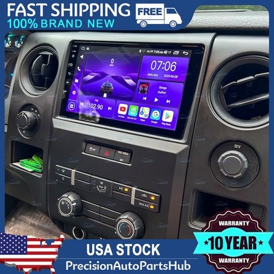 9'' Android 15 Carplay Car Stereo Radio GPS 2+32GB For Ford F-150 F150 2009-2014
