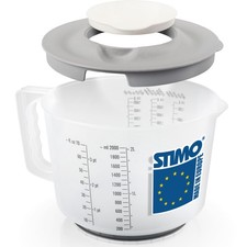 Messbecher mit Deckel Mixbecher Rührschüsse...
