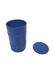 55 GALLON DRUM W/ LID (BLUE) 1/10TH SCALE RC AND DIORAMA ACCESSORY
