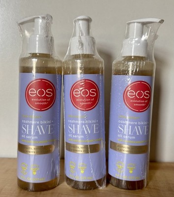 EOS | Evolution of Smooth Cashmere Bikini + Skin Shave Serum Oil 6 oz ~ 3 Pack