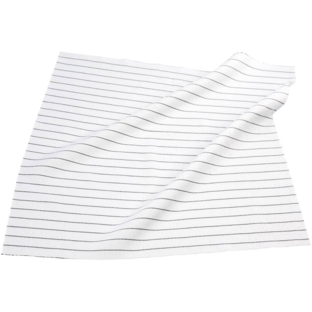 Chiffon antistatique ESD TRU COMPONENTS 220x220 mm pour salle blanche