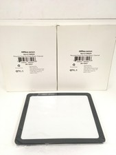 2x NEW Office Depot Recycled Dry Erase Board 16x12 Charcoal FREE SHIP QTY