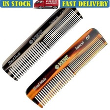 Beard Detangler Comb Men Wide Fine Teeth Hair Grooming Tool Wet Dry Use