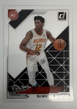 2019-20 Panini Clearly Donruss - Clearly the Rookies De'Andre Hunter #4 (RC)