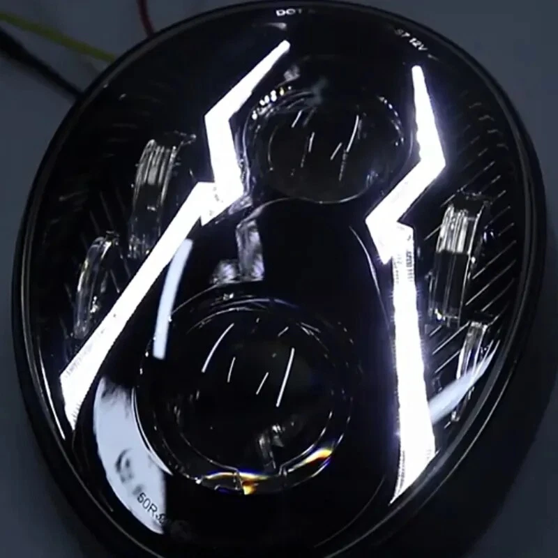 LED Headlamp Front DRL Running Light For Harley Davidson BREAKOUT 114 FXBRS - Image 4 of 4