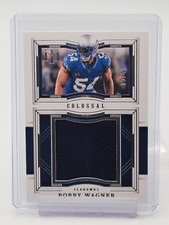 BOBBY WAGNER 2023 NATIONAL TREASURES /49 COLOSSAL MATERIALS PATCH Q4274
