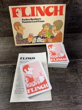 1976 Flinch Card Game Parker Brothers Famous Card Game Complete