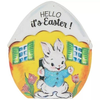 Hello it's Easter Egg Easter Tabletop Decor 5''