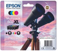 Epson Original 502XL Fernglas Druckerpatronen - 4Er Multipack (C13T02W64010)