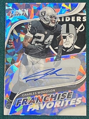 2023 Prestige Franchise Favorites Charles Woodson Auto 3/3 xtra points.  Raiders