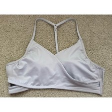Victoria's Secret Pink Active Ultimate Lightly Lined Sports Bra White Size XL