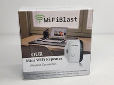 WIFI BLAST Wireless Repeater Wi-Fi Range Extender 300Mbps WiFi Blast Amplifier