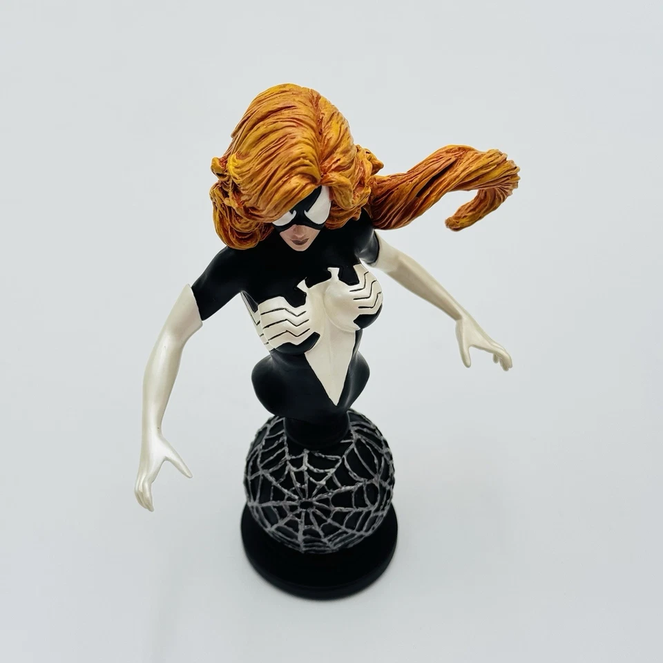"Estatuilla mini busto Bowen Designs Marvel Spider Woman 6,5"" de alto EN CAJA 2007" Foto 3 de 4