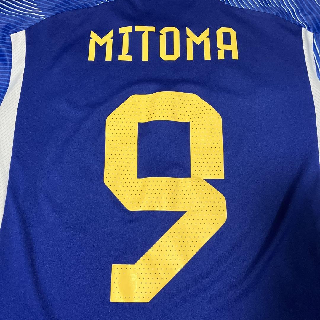 adidas サッカージャージ MITOMA 9 Adidas Japan Soccer Team Mitoma Jersey Number 9 Replica
