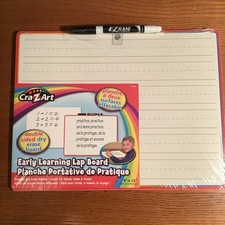 Dry Erase Lapboard, Dry Erase Board with Lines for Kids, 9  x 12  