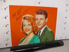 Ozzie & Harriet DAVID Nelson ABC TV show fan club photo 1950s June Blair Playboy