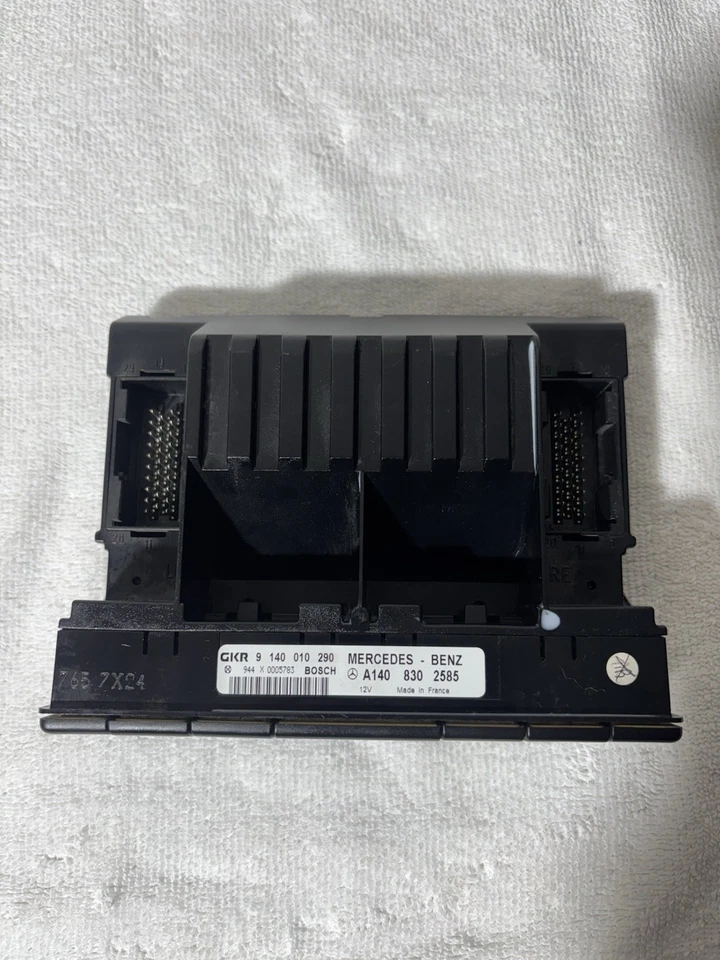98-03 MERCEDES-BENZ W208 CLK320 CLK500 PANEL INTERRUPTOR CLIMATIZADOR AIRE ACONDICIONADO DELANTERO OEM Foto 4 de 4