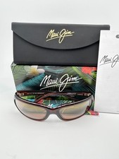 MAUI JIM Polarized Sunglasses MJ 189 26 Lagoon Rootbeer Brown HCL Bronze rare