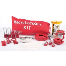 Zing 2724 Lockout/Tagout Kit, Filled, Electrical