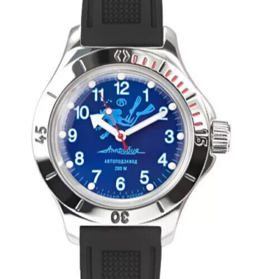 Vostok Amphibia 120656 Watch Scuba Dude Diver Automatic USA Seller