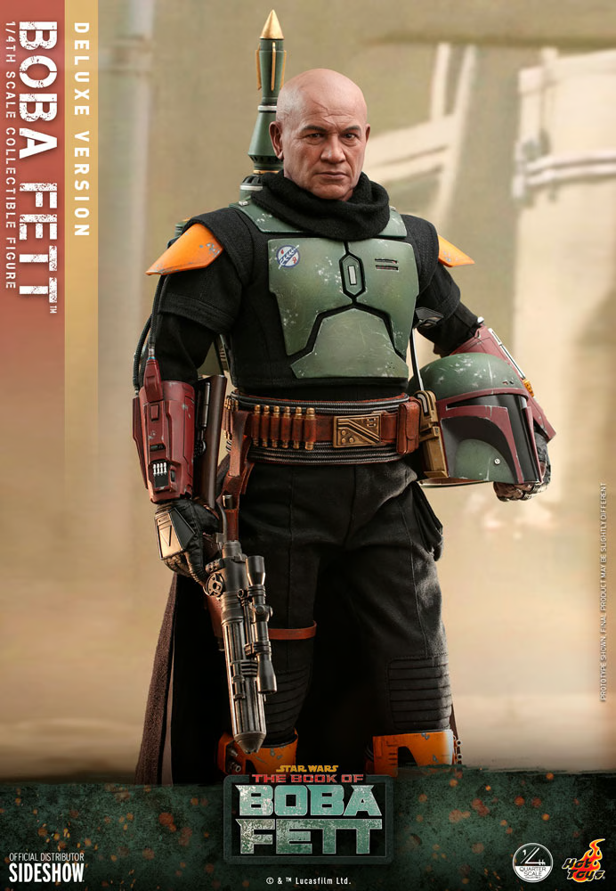 Hot Toys QS023 STAR WARS THE BOOK OF BOBA FETT 1/4 BOBA FETT