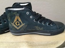 Freemason High Top Shoes Size 10