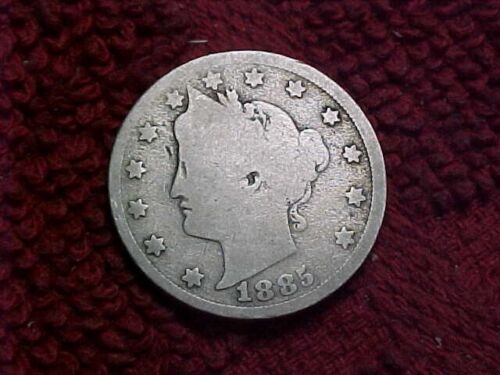 1885-P Liberty V Nickel - ONE OF THE KEYS TO THE SET - HARD TO FIND!