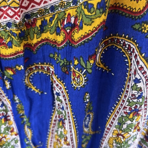 Urban Outfitters V neck Boho Midi Dress Maxi Size M L Archive renewal - Picture 6 of 12