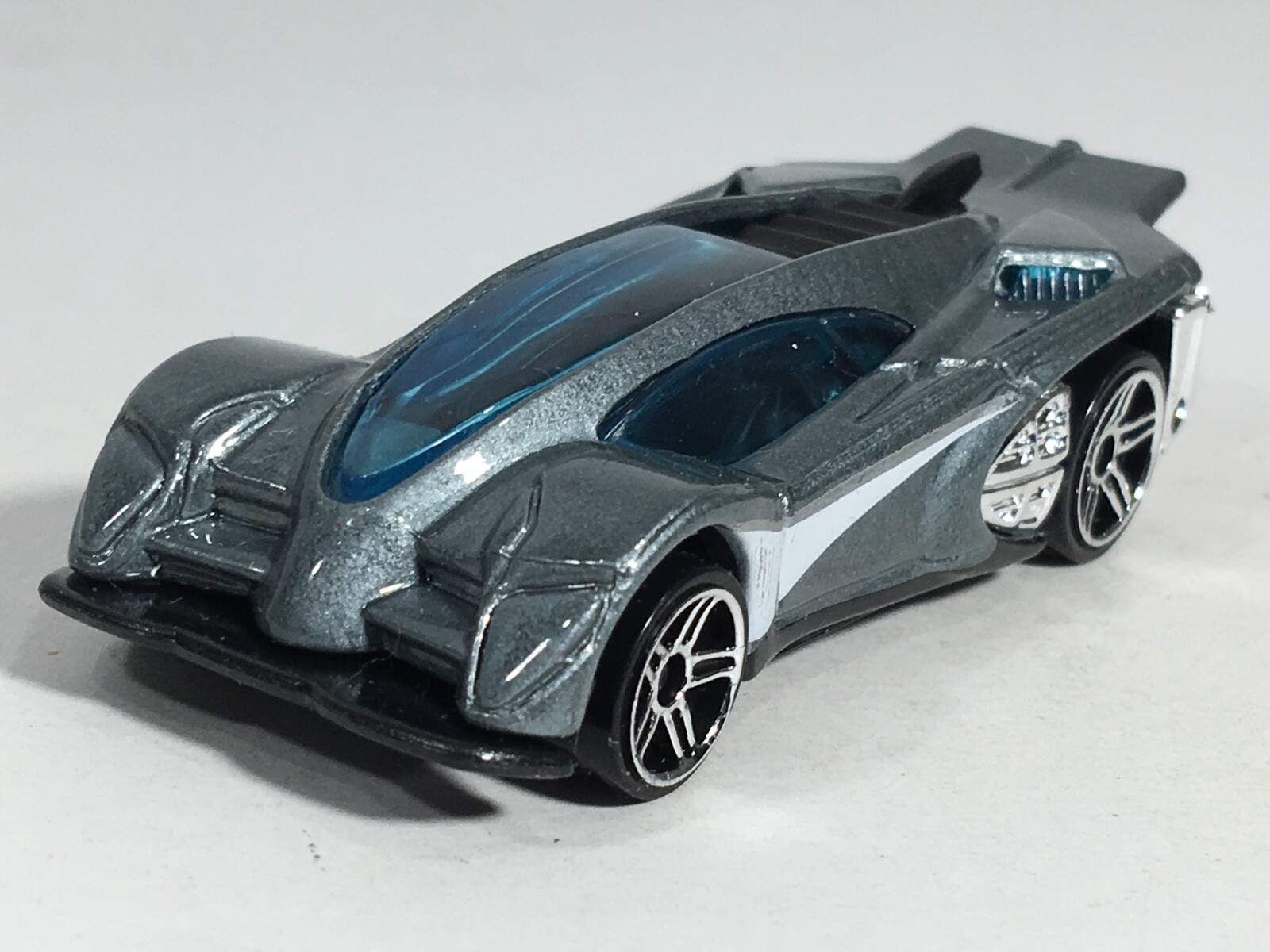 Hot Wheels 2007 Side Draft Metalflake Dark Gray Mystery Cars Malaysia Loose #3
