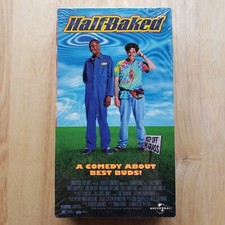 Half Baked VHS 1998 Dave Chapelle Jim Breuer Harland Williams w/ Watermarks Mint