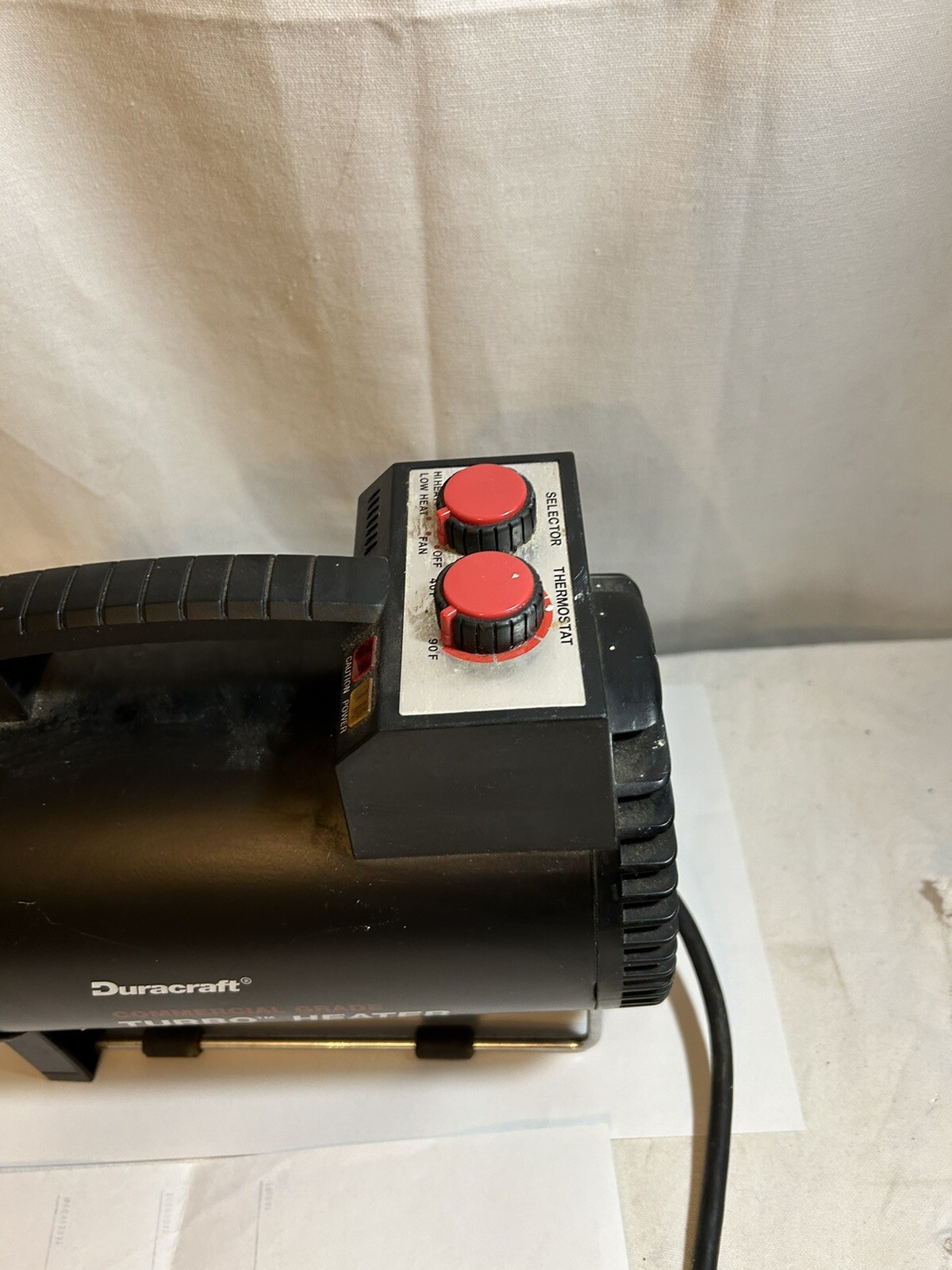 Duracraft CZ501 Portable Electric turbo heater Tested Works Great🔥