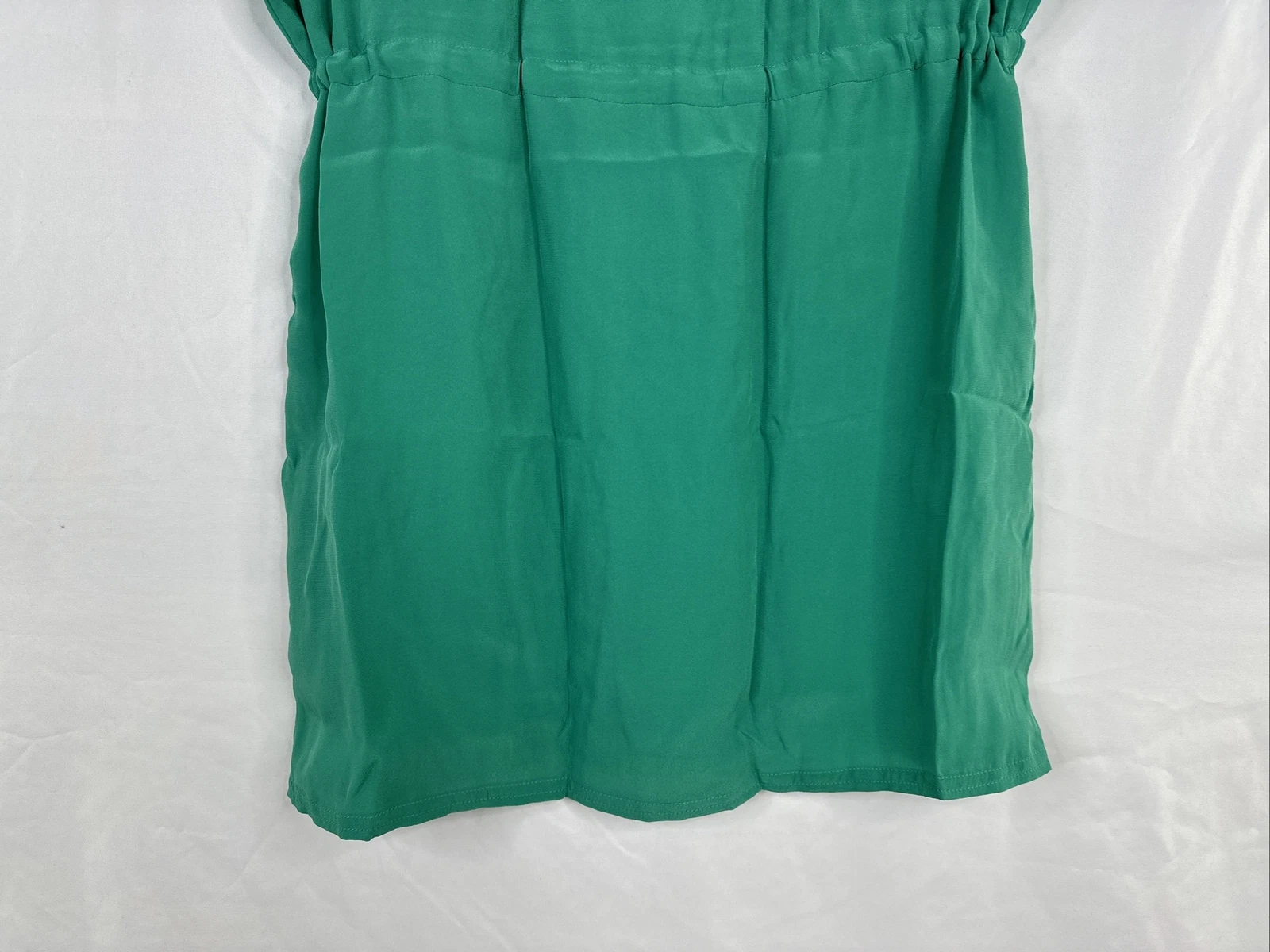 UNDERCOVER Abito Victoria Secret donna taglia S verde manica corta lunghezza ginocchio nuovo