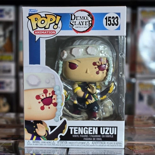 Funko Pop! Demon Slayer Tengen Uzui #1533 with Pop Protector 