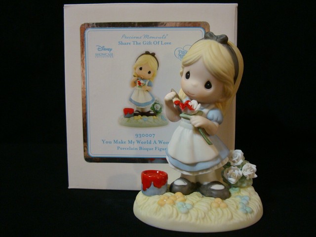 precious moments alice in wonderland